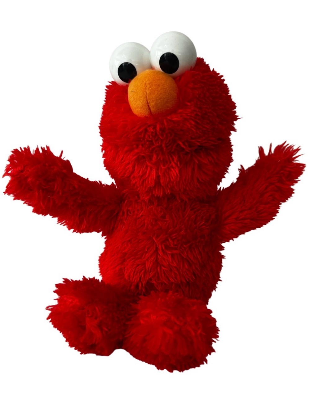 2007 Fisher-Price Sesame Street Elmo Chatters Talking Plush 10” Working